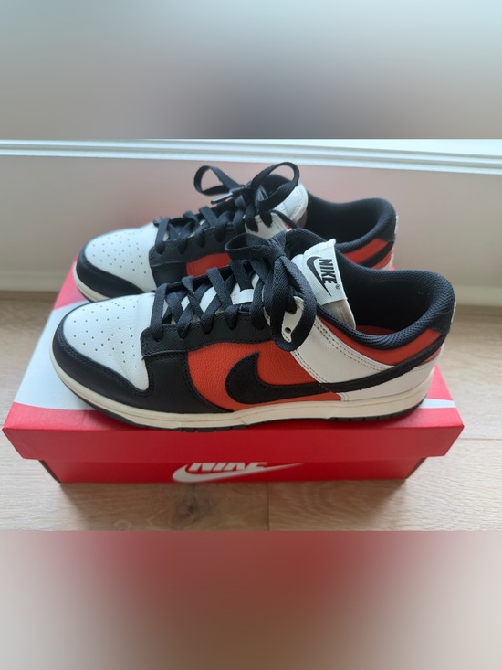 Nike Other - Nike Dunk Low Retro Sneakers in White/Black/Orange